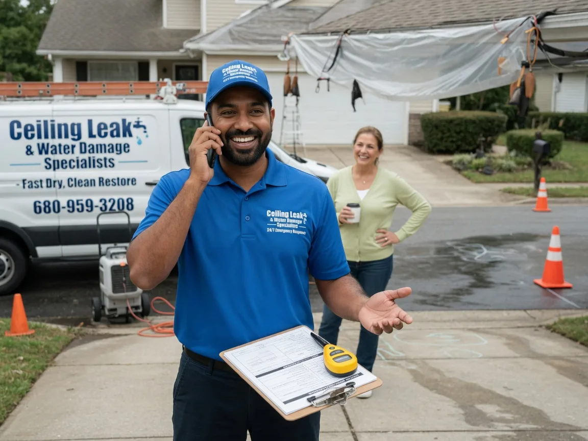 Ceiling Leak Cleanup Leitchfield, KY FAQs